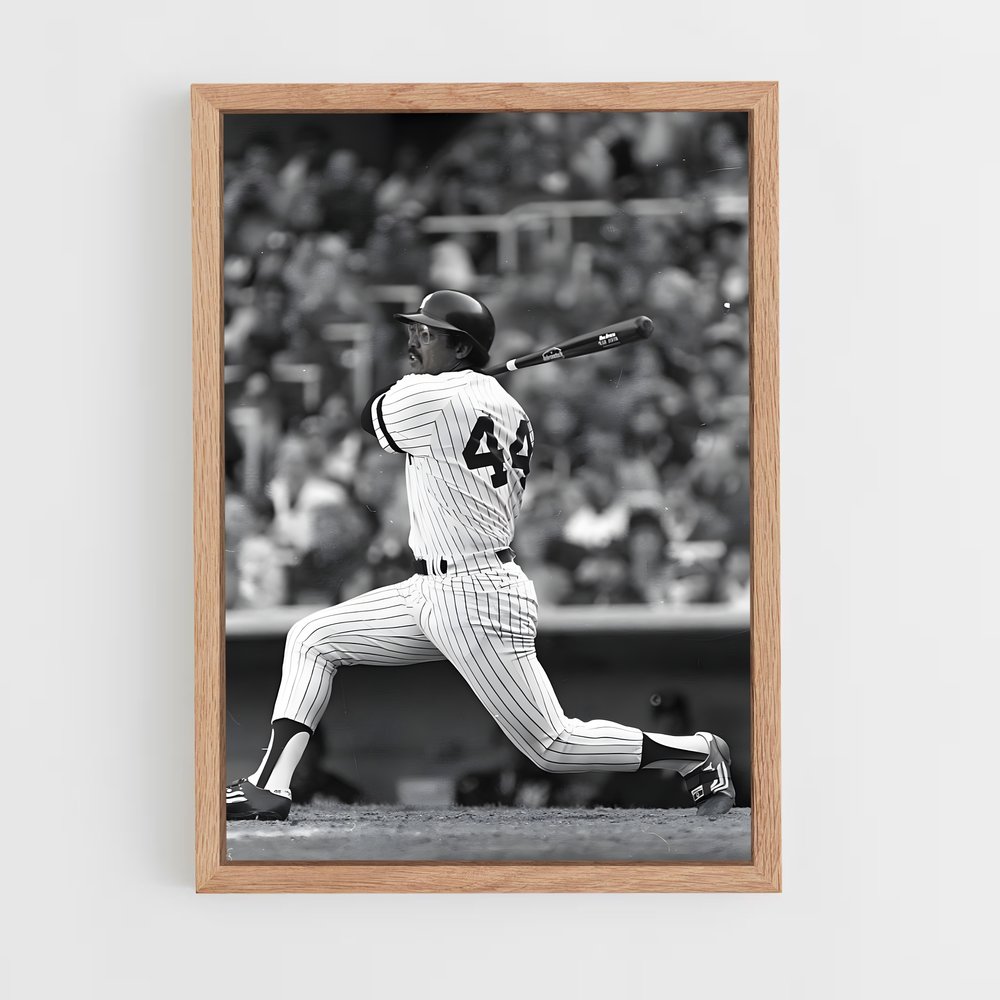 Poster Reggie jackson peu – affiche Baseball (vue 4)
